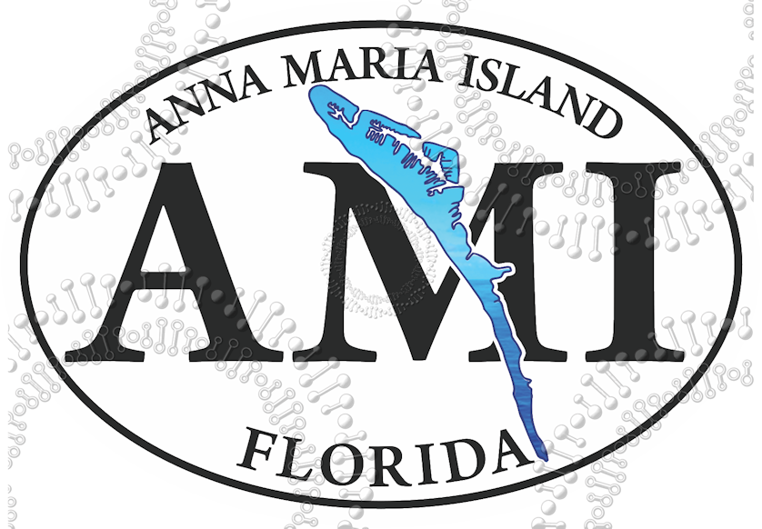 Anna Maria Island, FL - AMI Island Decal