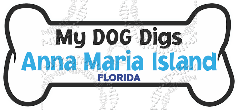 Anna Maria Island, FL - My Dog Digs Decal