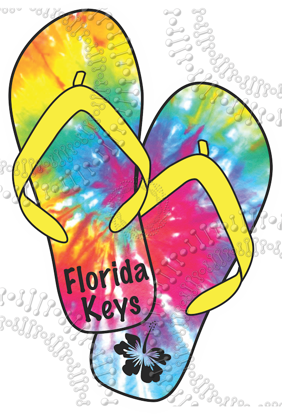 Florida Keys - Sandals Decal