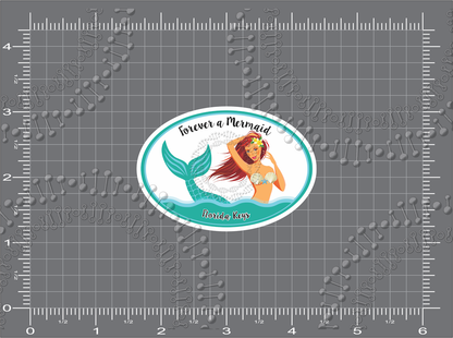 Florida Keys - Forever a Mermaid Decal