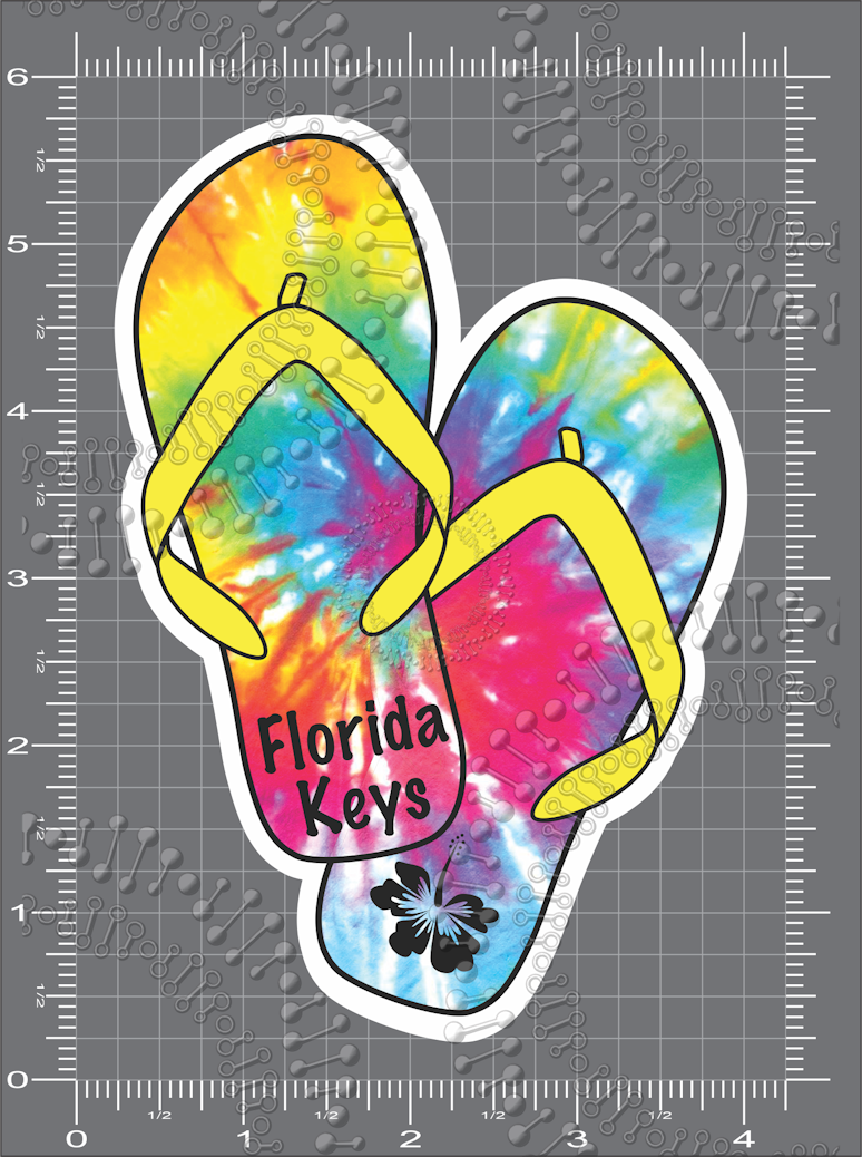 Florida Keys - Sandals Decal