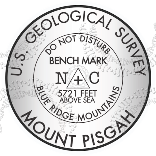 Mount Pisgah, NC - Benchmark Decal