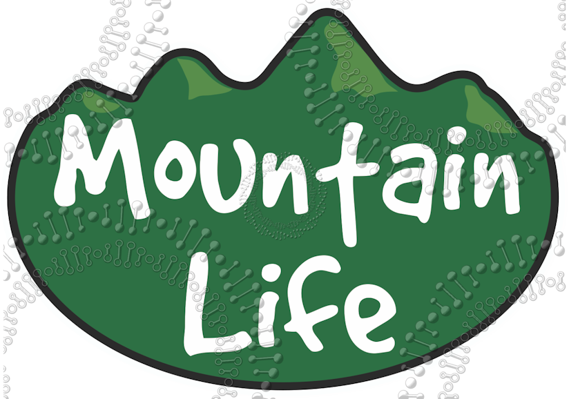 Mountain Life Decal