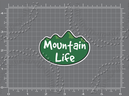 Mountain Life Decal