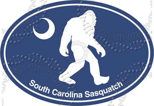 South Carolina - Sasquatch Decal