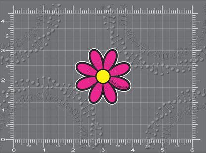 South Carolina - Pink Daisy Decal