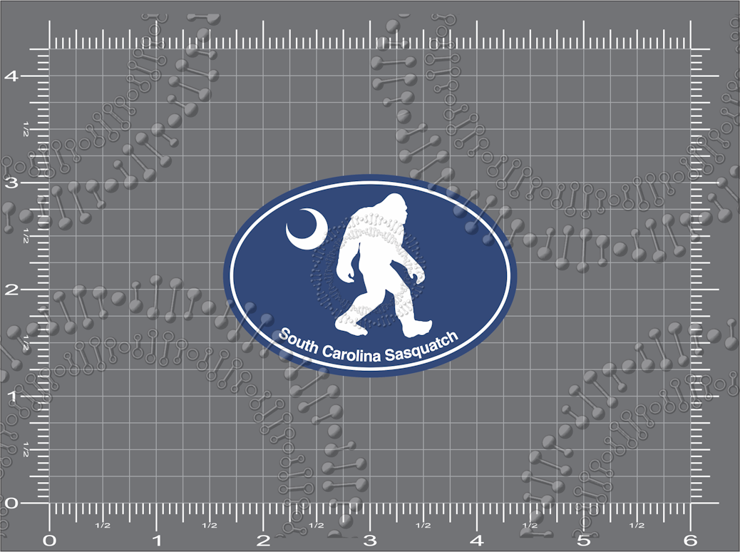 South Carolina - Sasquatch Decal